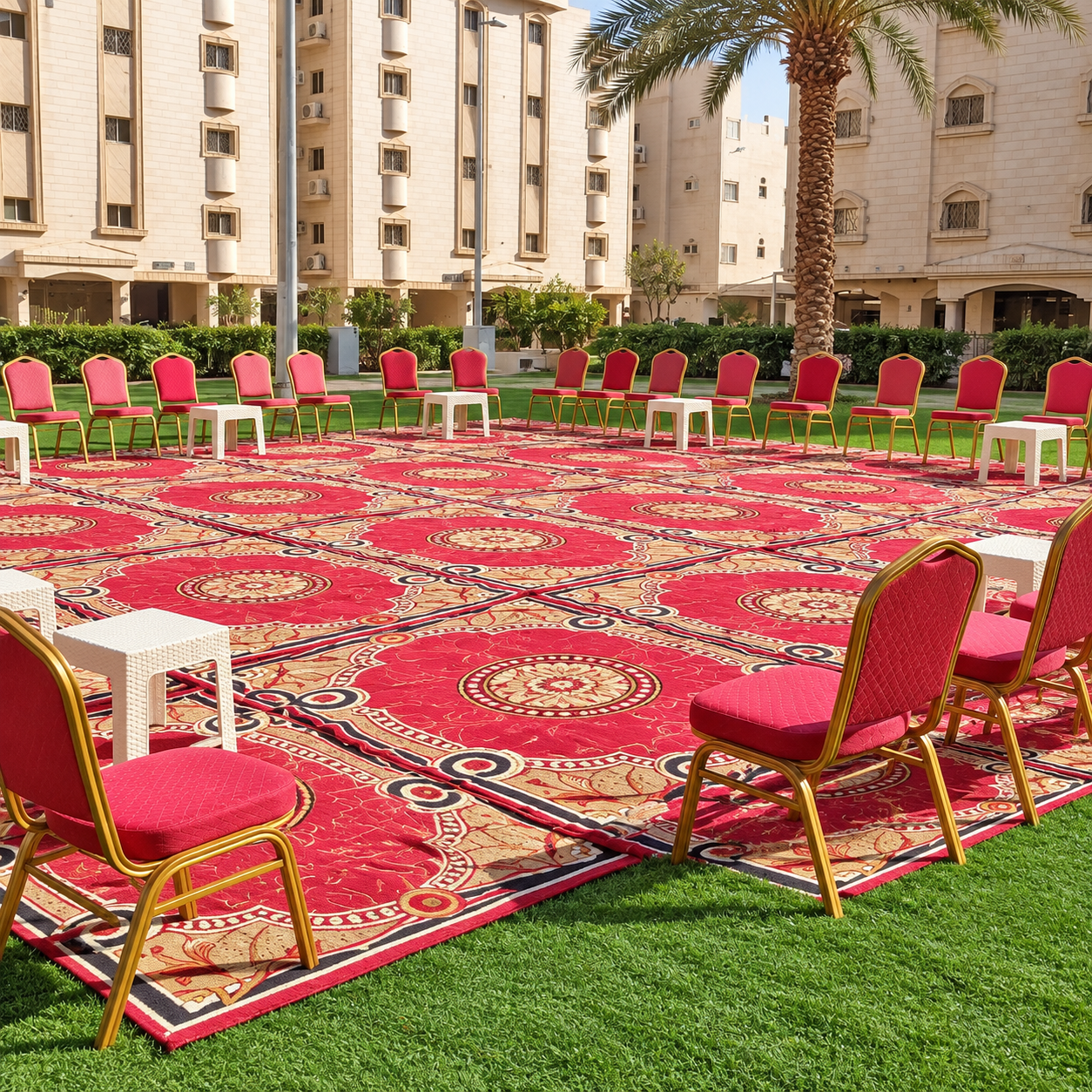 سجاد وممرات للتأجير بجدة